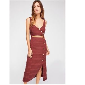 Free People Ultraviolet Midi Dress